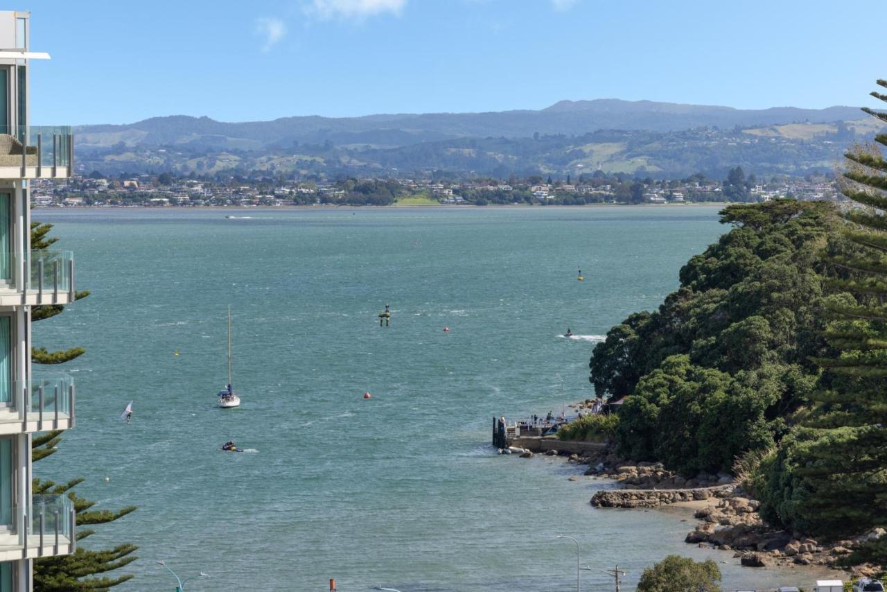 Oceanside Apartment With Iconic Views Mount Maunganui Eksteriør billede